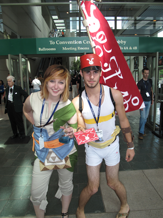 Illustration for article titled PAX Cosplay Round One - FIGHT!